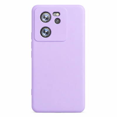 Funda de Silicona con Protección de Cámara – Antigolpes y Tacto Suave para Xiaomi Mi 13T - Morado