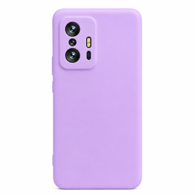 Funda de Silicona con Protección de Cámara – Antigolpes y Tacto Suave para Xiaomi Mi 11T Pro - Morado