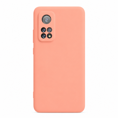 Funda de Silicona con Protección de Cámara – Antigolpes y Tacto Suave para Xiaomi Mi 10T - Rosa