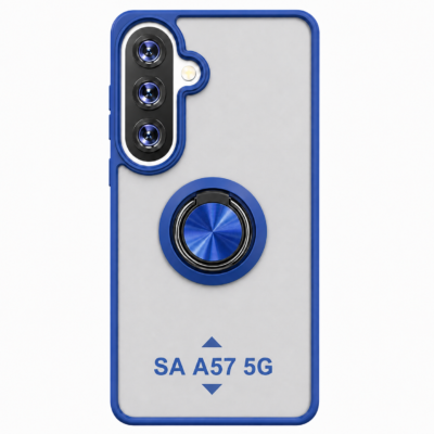 Funda con Anillo Integrado para Samsung A57 5G - Azul