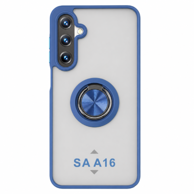 Funda con Anillo Integrado para Samsung A16 - Azul