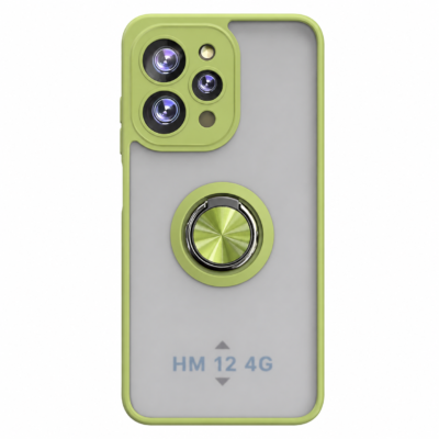 Funda con Anillo Integrado para Xiaomi Redmi 12 - Verde