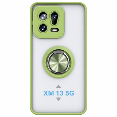 Funda con Anillo Integrado para Xiaomi MI 13 - Verde