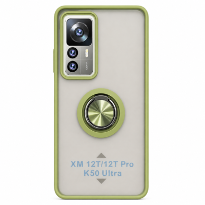 Funda con Anillo Integrado para Xiaomi MI 12 LITE - Verde