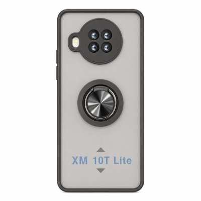 Funda con Anillo Integrado para Xiaomi MI 10T LITE - Negro