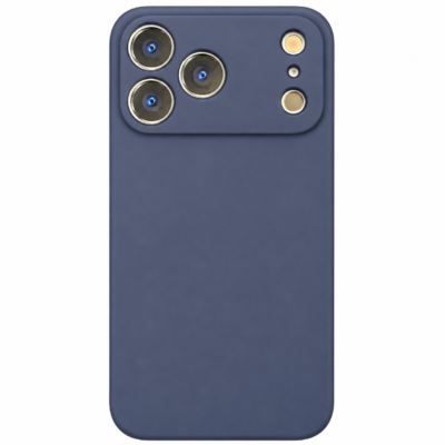 Funda de Silicona con Protección de Cámara – Antigolpes y Tacto Suave para IPHONE 17 PRO MAX - Azul