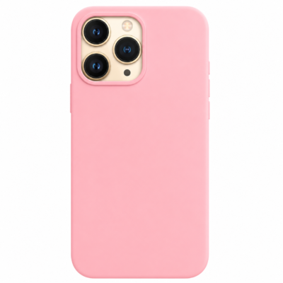 Funda de Silicona con Protección de Cámara – Antigolpes y Tacto Suave para IPHONE 15 Pro - Rosa