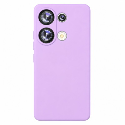 Funda de Silicona con Protección de Cámara – Antigolpes y Tacto Suave para Xiaomi Redmi Note 13 4G - Morado