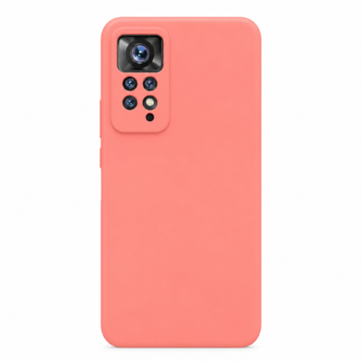 Funda de Silicona con Protección de Cámara – Antigolpes y Tacto Suave para Xiaomi Redmi Note 11 Pro - Rosa