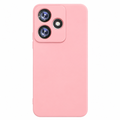 Funda de Silicona con Protección de Cámara – Antigolpes y Tacto Suave para Xiaomi Redmi 13 - Rosa