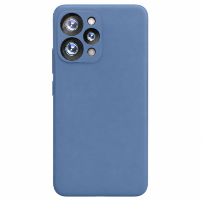Funda de Silicona con Protección de Cámara – Antigolpes y Tacto Suave para Xiaomi Redmi 12 - Azul