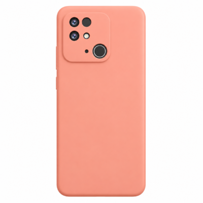Funda de Silicona con Protección de Cámara – Antigolpes y Tacto Suave para Xiaomi Redmi 10C - Rosa