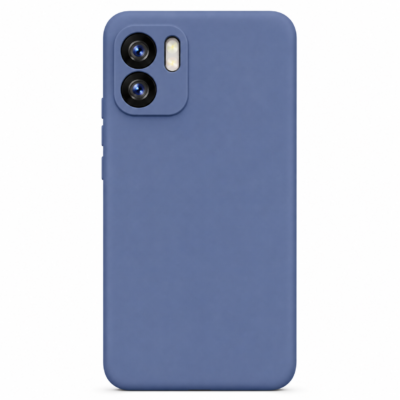 Funda de Silicona con Protección de Cámara – Antigolpes y Tacto Suave para Xiaomi Redmi A1 - Azul