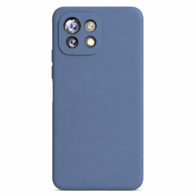 Funda de Silicona con Protección de Cámara – Antigolpes y Tacto Suave para Xiaomi Mi 11 Lite - Azul
