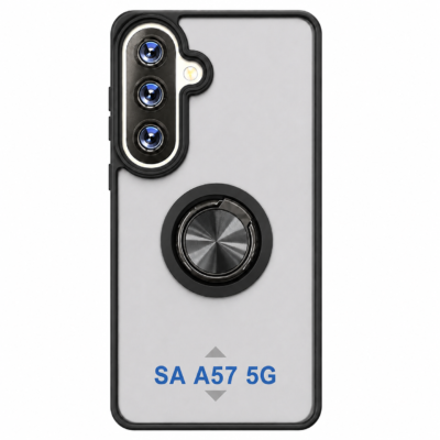 Funda con Anillo Integrado para Samsung A57 5G - Negro