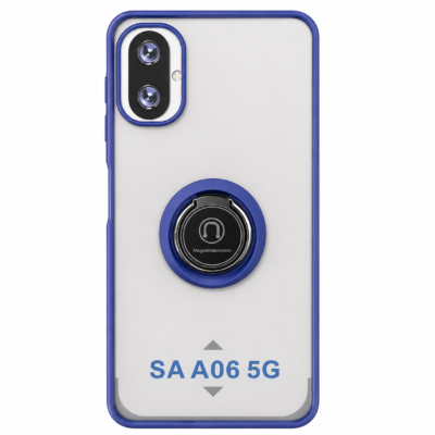 Funda con Anillo Integrado para Samsung A06 - Azul