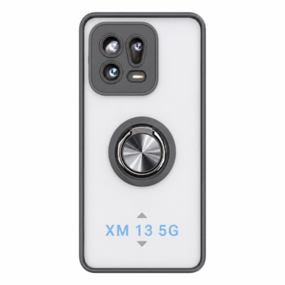 Funda con Anillo Integrado para Xiaomi MI 13 - Negro