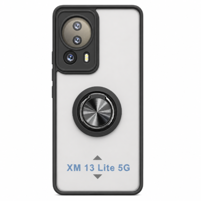 Funda con Anillo Integrado para Xiaomi MI 13 LITE - Negro