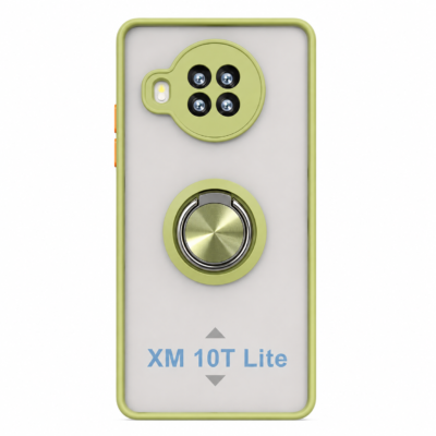 Funda con Anillo Integrado para Xiaomi MI 10T LITE - Verde