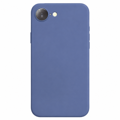 Funda de Silicona con Protección de Cámara – Antigolpes y Tacto Suave para IPHONE 16E - Azul