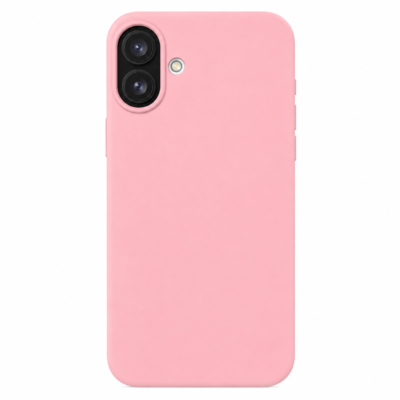 Funda de Silicona con Protección de Cámara – Antigolpes y Tacto Suave para IPHONE 16 Plus - Rosa