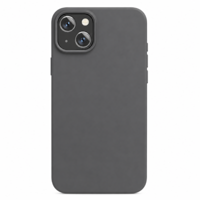 Funda de Silicona con Protección de Cámara – Antigolpes y Tacto Suave para IPHONE 15 - Negro