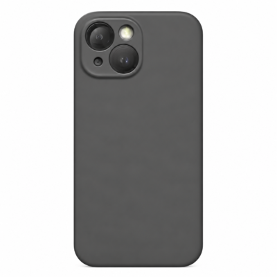 Funda de Silicona con Protección de Cámara – Antigolpes y Tacto Suave para IPHONE 14 - Negro