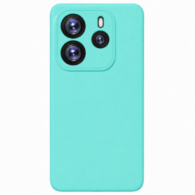 Funda de Silicona con Protección de Cámara – Antigolpes y Tacto Suave para Xiaomi Redmi Note 14 5G - Turquesa