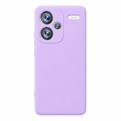 Funda de Silicona con Protección de Cámara – Antigolpes y Tacto Suave para Xiaomi Redmi Note 13 Pro Plus - Morado