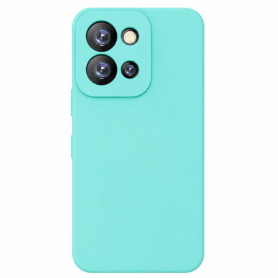 Funda de Silicona con Protección de Cámara – Antigolpes y Tacto Suave para Xiaomi Redmi 15C - Turquesa