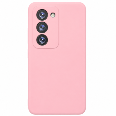 Funda de Silicona con Protección de Cámara – Antigolpes y Tacto Suave para Xiaomi Redmi 15 - Rosa