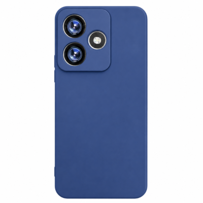 Funda de Silicona con Protección de Cámara – Antigolpes y Tacto Suave para Xiaomi Redmi 13 - Azul