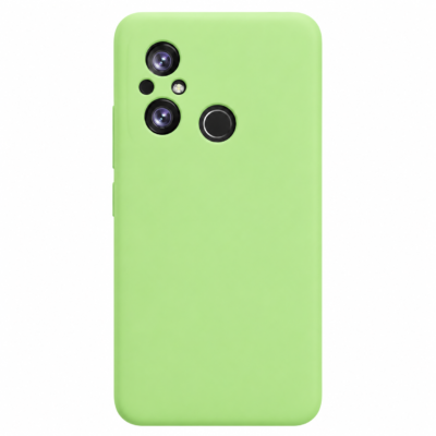 Funda de Silicona con Protección de Cámara – Antigolpes y Tacto Suave para Xiaomi Redmi 12C - Verde