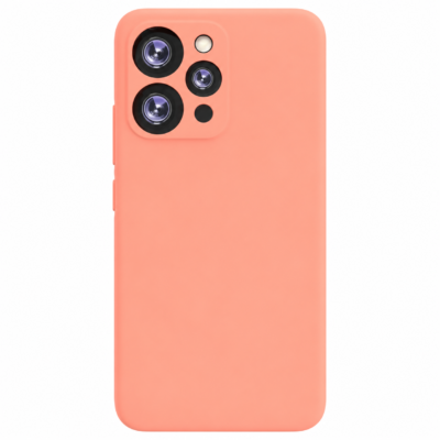 Funda de Silicona con Protección de Cámara – Antigolpes y Tacto Suave para Xiaomi Redmi 12 - Rosa