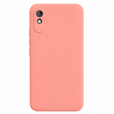Funda de Silicona con Protección de Cámara – Antigolpes y Tacto Suave para Xiaomi Redmi 9A - Rosa