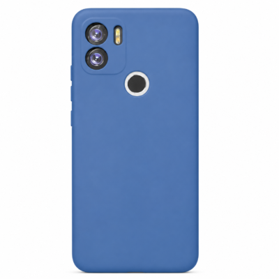Funda de Silicona con Protección de Cámara – Antigolpes y Tacto Suave para Xiaomi Redmi A1 Plus - Azul