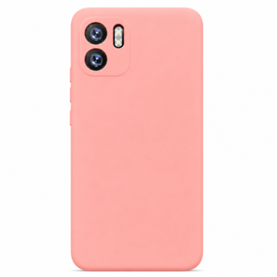 Funda de Silicona con Protección de Cámara – Antigolpes y Tacto Suave para Xiaomi Redmi A1 - Rosa