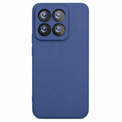 Funda de Silicona con Protección de Cámara – Antigolpes y Tacto Suave para Xiaomi Mi 14T Pro - Azul