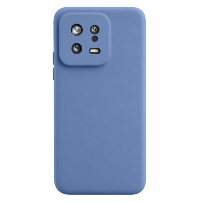 Funda de Silicona con Protección de Cámara – Antigolpes y Tacto Suave para Xiaomi Mi 13 - Azul