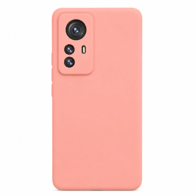 Funda de Silicona con Protección de Cámara – Antigolpes y Tacto Suave para Xiaomi Mi 12X - Rosa