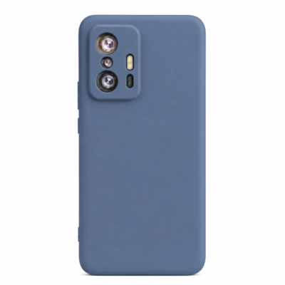 Funda de Silicona con Protección de Cámara – Antigolpes y Tacto Suave para Xiaomi Mi 11T Pro - Azul