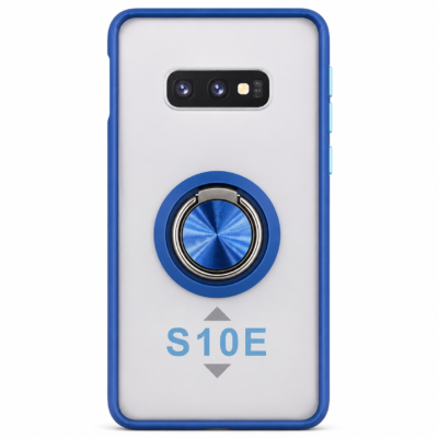 Funda con Anillo Integrado para Samsung S10 E - Azul