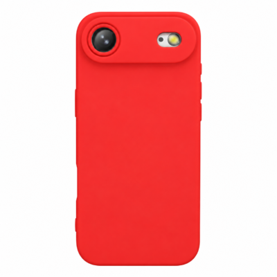 Funda de Silicona con Protección de Cámara – Antigolpes y Tacto Suave para IPHONE 17 Air - Rojo