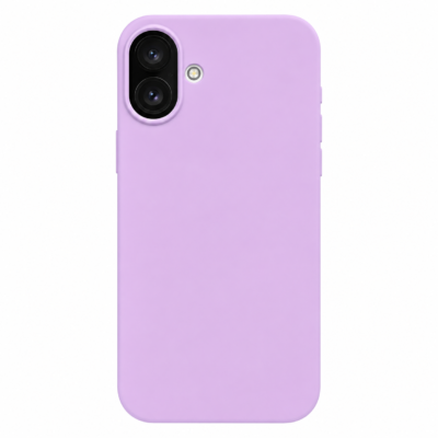 Funda de Silicona con Protección de Cámara – Antigolpes y Tacto Suave para IPHONE 16 Plus - Morado