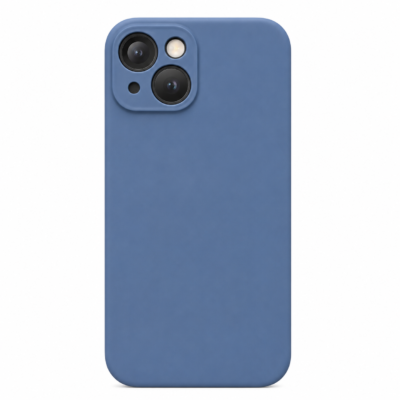 Funda de Silicona con Protección de Cámara – Antigolpes y Tacto Suave para IPHONE 14 - Azul