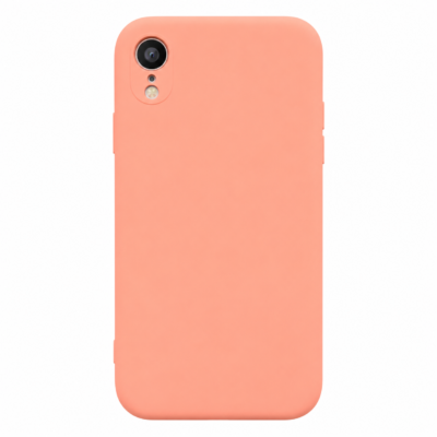 Funda de Silicona con Protección de Cámara – Antigolpes y Tacto Suave para IPHONE XR - Rosa