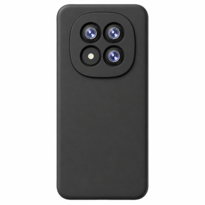 Funda de Silicona con Protección de Cámara – Antigolpes y Tacto Suave para Xiaomi Redmi Note 14 Pro Plus - Negro