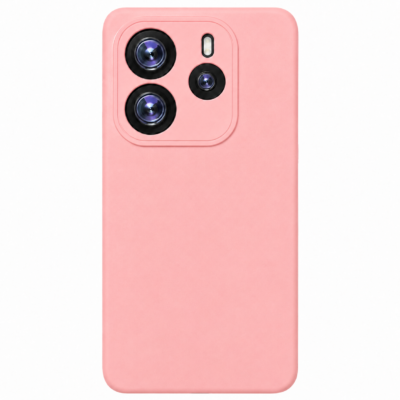 Funda de Silicona con Protección de Cámara – Antigolpes y Tacto Suave para Xiaomi Redmi Note 14 5G - Rosa