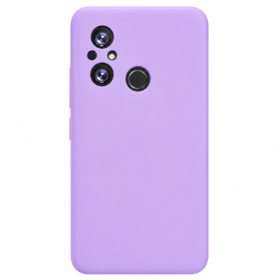 Funda de Silicona con Protección de Cámara – Antigolpes y Tacto Suave para Xiaomi Redmi 12C - Morado