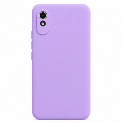 Funda de Silicona con Protección de Cámara – Antigolpes y Tacto Suave para Xiaomi Redmi 9A - Morado